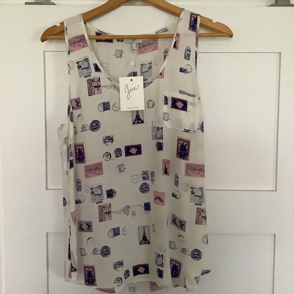 Joie Rain tank top - new with tags - Picture 2 of 3